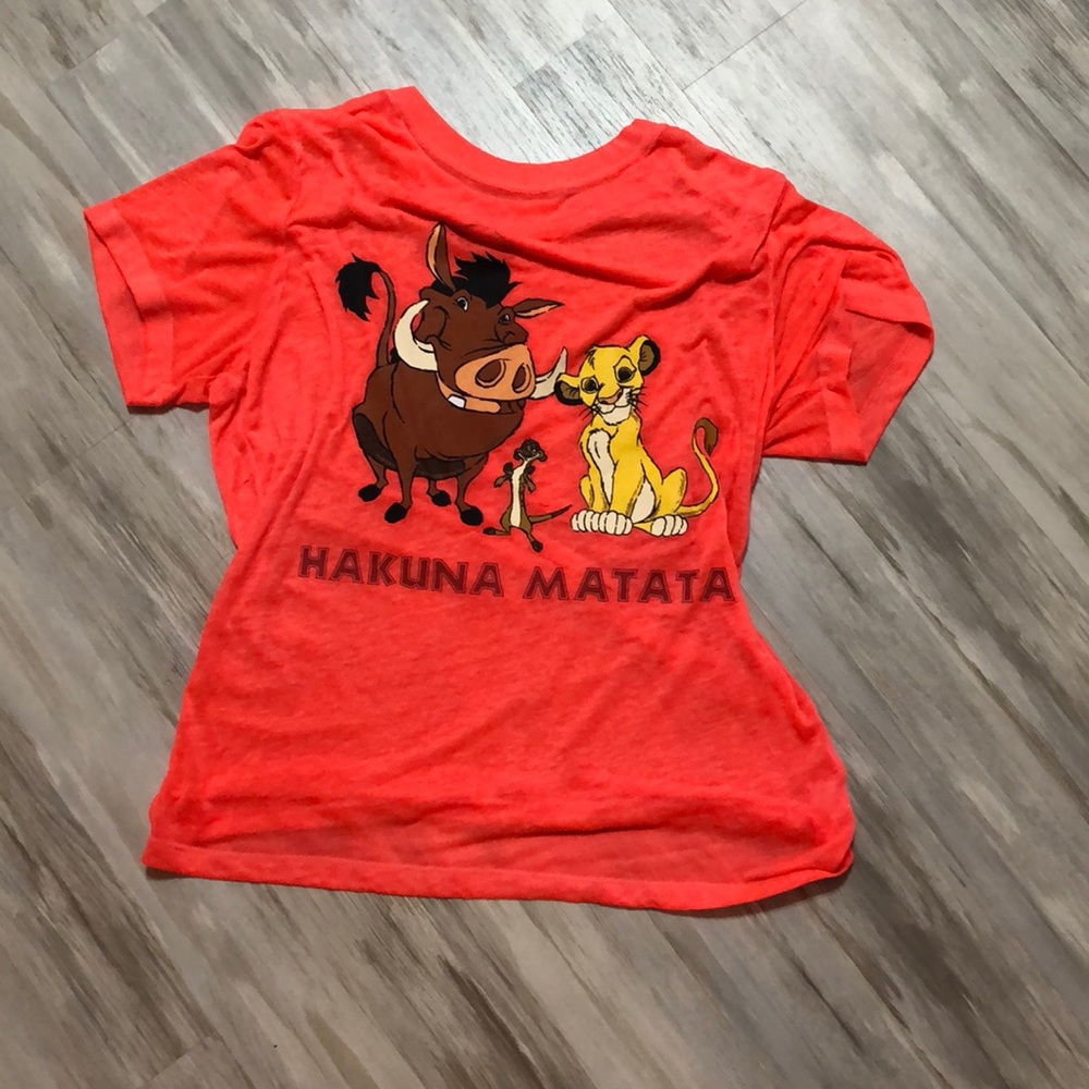 The Lion King Ha Hakuna Matata Short Sleeve Top